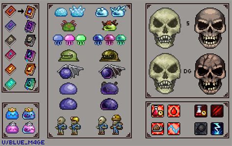 Some Sprites For A Texture Pack Im Working On Terraria