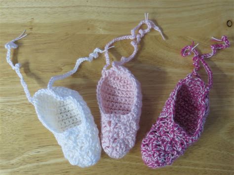 Crochet Baby Ballet Slippers Pattern Handmade Crochet Ba Ballet
