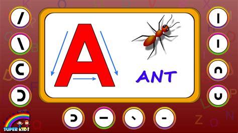 You may also want print out some of our phonetics. How to Write Alphabet Capital Letters - Learning Videos ...