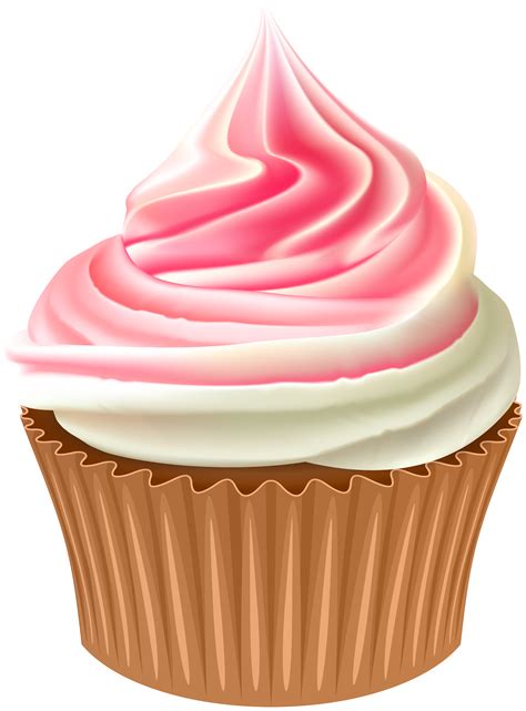 Cupcake Icing Illustration Cupcake Transparent Png Clip Art Image Png