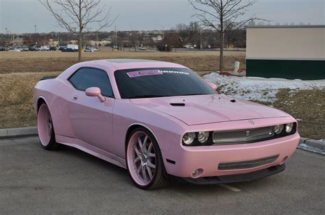 Dodge Challenger Srt8 Dodge Challenger With A Pink Paint J Flickr