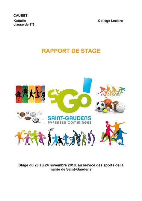 Calaméo 3e3 Caubet Kattalin Rapport De Stage