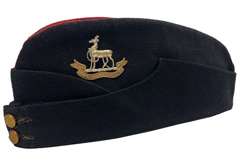 Original Royal Warwickshire Regiment Coloured Field Service Cap In