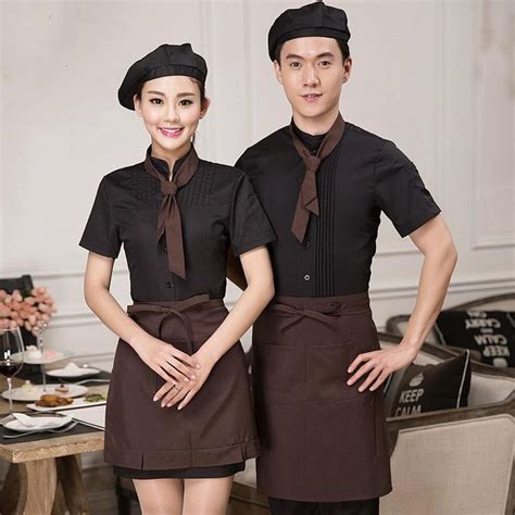 Uniforme De Cajera Restaurant Uniforms Waiter Uniform Design