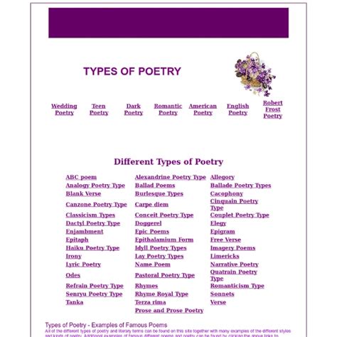 Type Poems