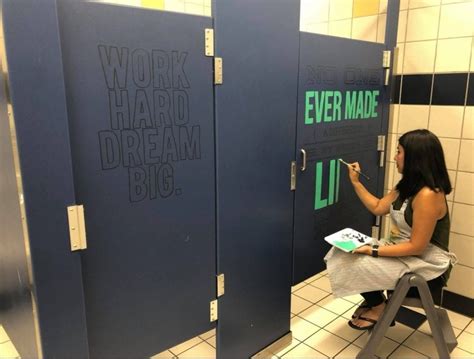 Middle School Staff Dedicate Their Free Time To Decorating Student