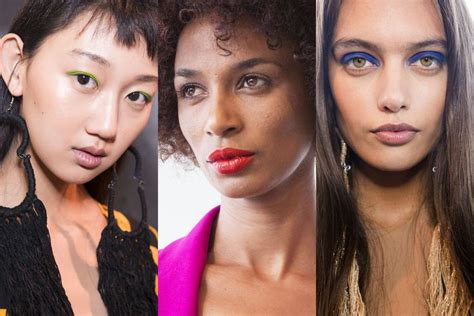 Every Makeup Look You Need To See From The Spring Shows Spring Makeup Trends Spring