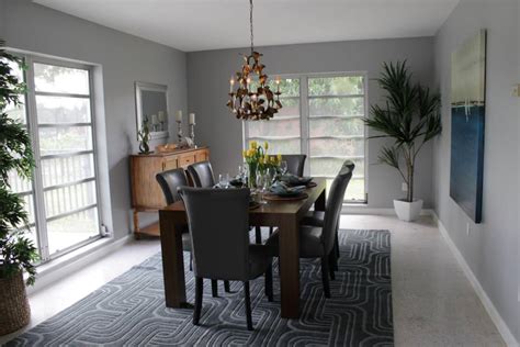 25+ Grey Dining Room Designs, Decorating Ideas | Design Trends