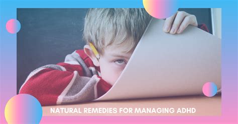 Natural Remedies For Managing Adhd Pittsburgh Parent