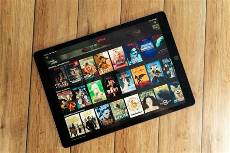 Ipad Pro129 Tablet New Product Of Apple Using Netflix Netflix Is A
