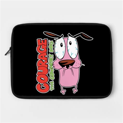 Courage The Cowardly Dog Courage The Cowardly Dog Laptop Case