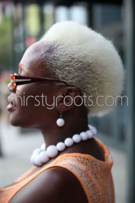African American Women Over 50 With Gray Hair Afro
