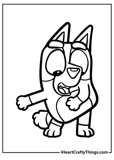 Bluey Coloring Pages Updated 2022 Coloring Sheets For Kids Cute