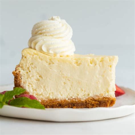 Best Baked Vanilla Cheesecake Recipe The Recipe Rebel
