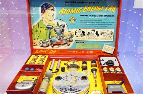 The Gilbert U 238 Atomic Energy Lab Kit For Kids That Came With Actual