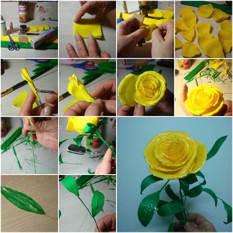 More images for how to make a paper squishy step by step » DIY Paper Flower Tutorial Step By Step Instructions