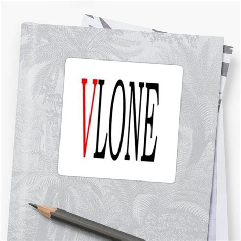 Vlone Stickers By Sabboys2001 Redbubble