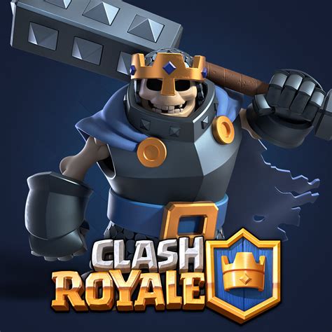 Artstation Clash Royale Champions Skeleton King