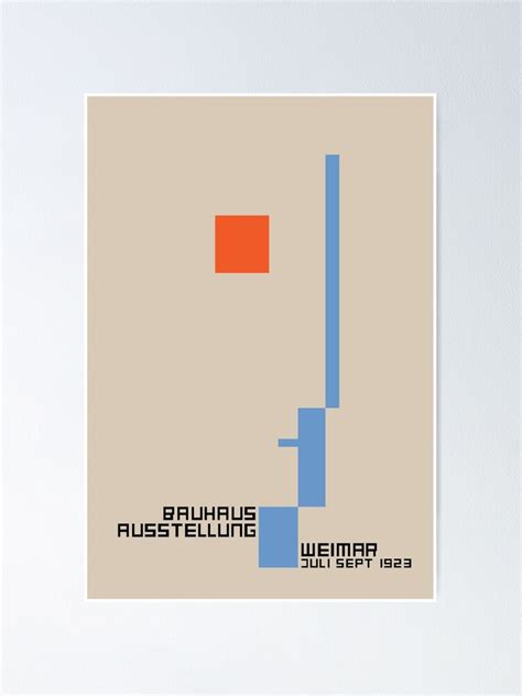 Bauhaus Face Poster For Sale By Pop Art Studio Redbubble