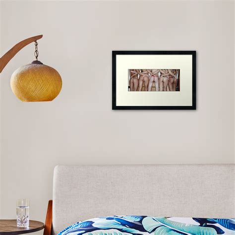 Nice Bums Framed Art Print By Micbmanagement Redbubble