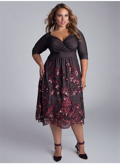 Dresses plus size with sleeves - Style Jeans