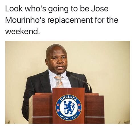 Jose mourinho has to go into this club very much under the limelight and try and rescue what has been a poor season so far. Jose Mourinho - Mzansi Memes