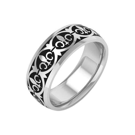 Открыть страницу «liss band» на facebook. Richard Fleur De Lis Wedding Band | Timeless Wedding Bands