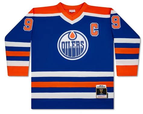 Wayne Gretzky Autographed Edmonton Oilers Jersey Blue Mitchell Ness