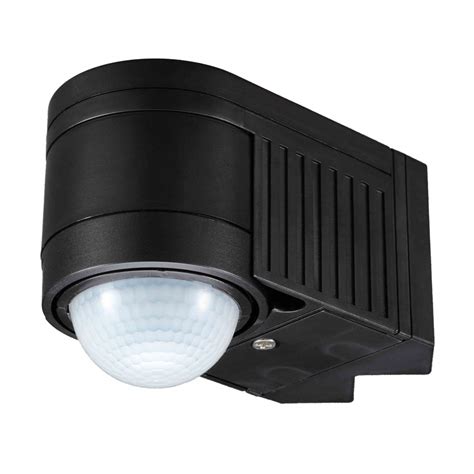 IP44 Outdoor 360° PIR or Photocell Motion Sensor Black UKEW®