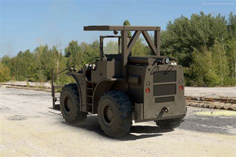 3d Military Forklift Turbosquid 1731845