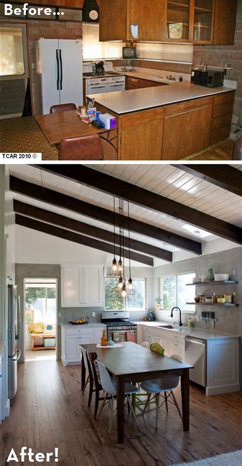 Before And After 25 Budget Friendly Kitchen Makeover Ideas 2023