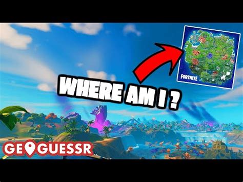 I Played The FORTNITE GEOGUESSR But In CHAPTER 2 YouTube