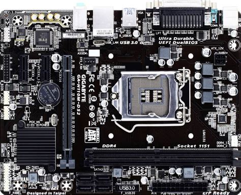 Gigabyte H110m Ds2 Motherboard Pc Base Intel® 1151 Form Factor Micro