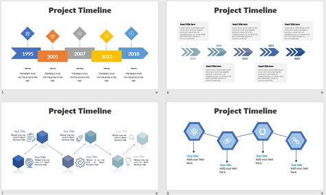 10 Free Project Management Infographic Templates Project Timeline