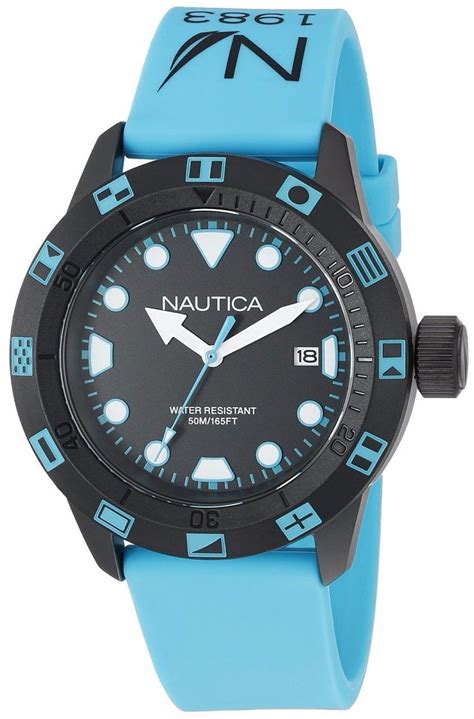 Reloj Nautica Flag Silicón Azul Acero Hombre Nad10079g - $ 3,599.00 en ...