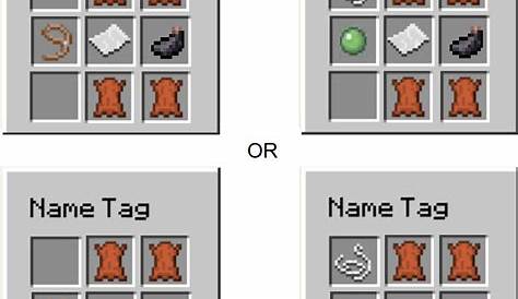how to use a nametag in minecraft