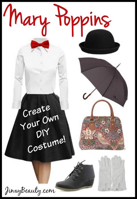 Here are some things you might find useful when touring disney world. DIY Mary Poppins Costume - Jinxy Beauty