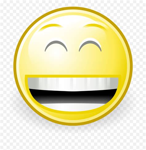 Funny Face Smiley Face Wikipedia Png Laughter Emojignome Emoji