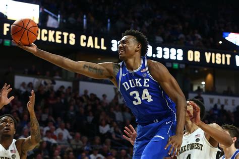 Ryan gibson for the undefeated. DURHAM, N.C. - Duke freshman forward Wendell Carter , Jr ...
