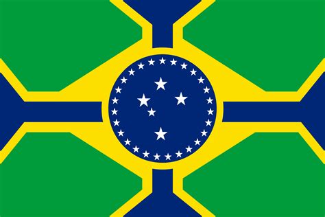 Brazil Flag Redesign V2 World Flag Project 24 Vexillology