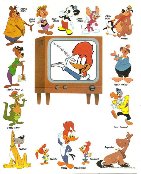 Animationproclamations “woody Woodpecker And Friends 1963 ” Woody
