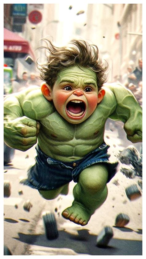 Baby Hulk Superheroes As Babies