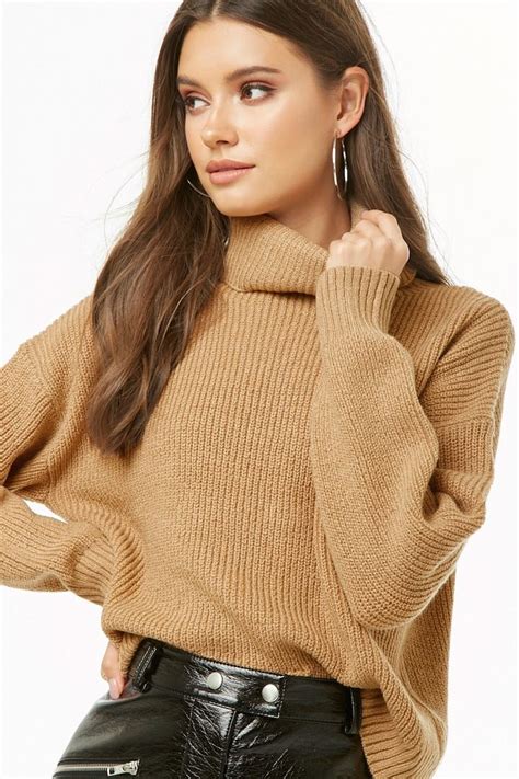 Ribbed Turtleneck Sweater Forever 21 Ribbed Turtleneck Sweaters