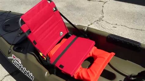 Diy Kayak Seat Sun Dolphin Journey 12 Ss Youtube