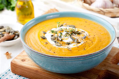 La recette Velouté de butternut aux châtaignes