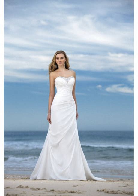 Strapless Beach Wedding Dresses Natalie