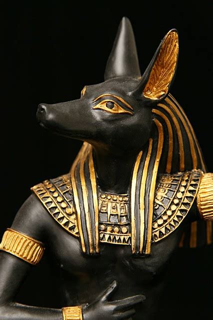 Anubis Egyptian Jackal Headed God Of Mummification Lady Elsinore Flickr