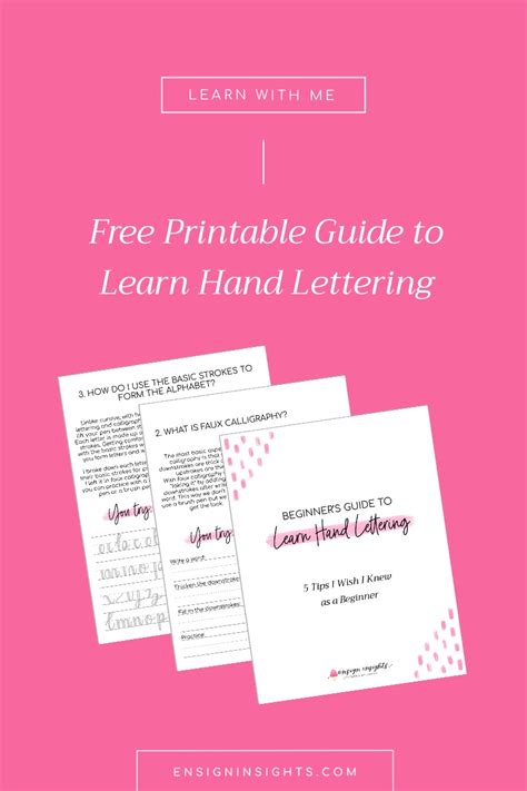 Maybe you would like to learn more about one of these? Learn Hand Lettering: 5 Tips I Wish I Knew as a Beginner ...