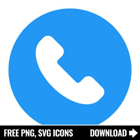 Free Blue Phone Svg Png Icon Symbol Download Image