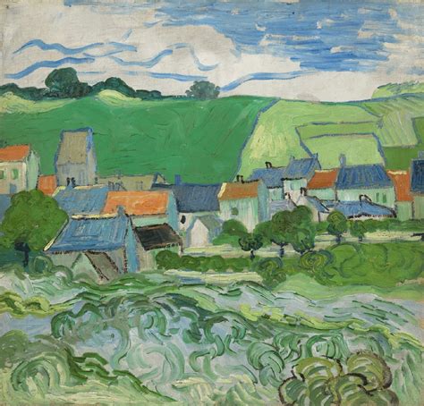 Vincent van Gogh - View of Auvers-sur-Oise - Van Gogh Museum
